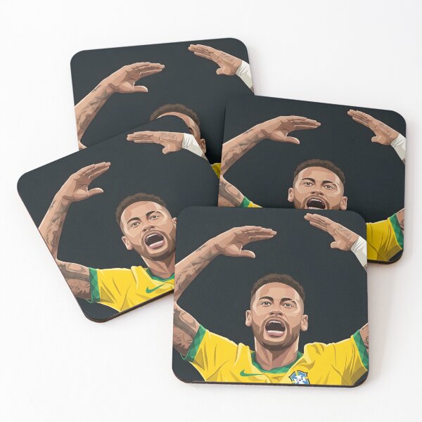 Item preview, Neymar vector art designed and sold by Rusdiii.