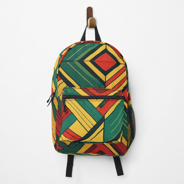 Item preview, African abstract in red,green and yellow designed and sold by Photopat.