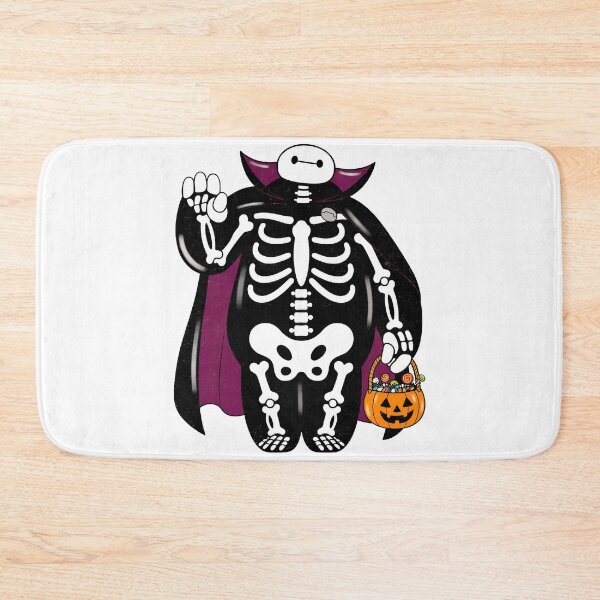Item preview, Cute Skeleton Robot Halloween Candy Pumpkin Artwork designed and sold by CrystalSt77002.