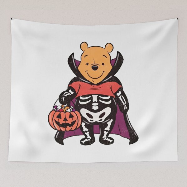 Item preview, Cute Halloween Skeleton Bear Costume With Pumpkin designed and sold by LisaDanie63314.