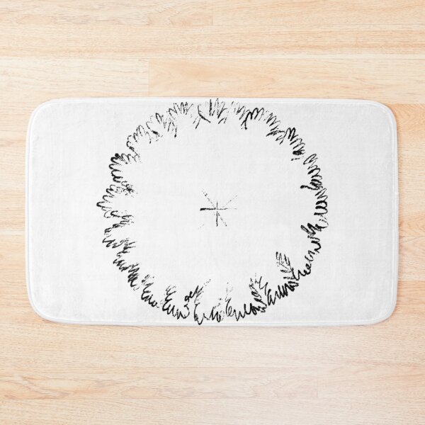 Item preview, Starburst Sketch Perimeter Tree Symbol Plan View designed and sold by zanaxxer.