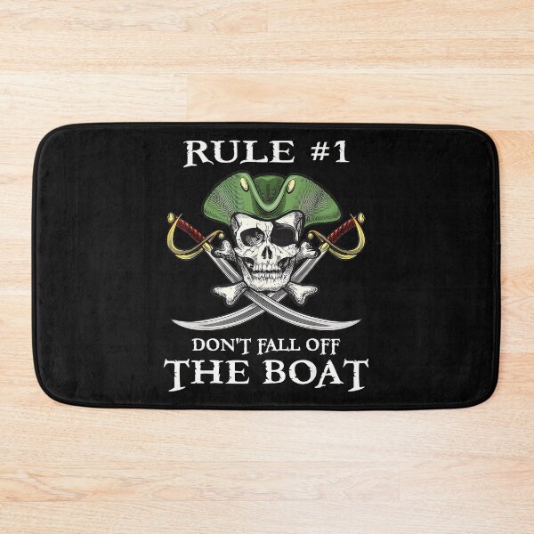 Item preview, Don't Fall Off The Boat Pirate Skull Sailing Boater designed and sold by CharlieConon.