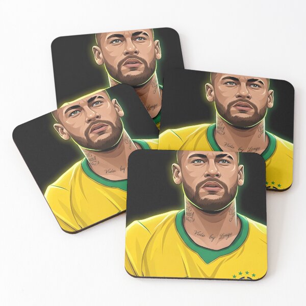 Item preview, Neymar vector art designed and sold by Rusdiii.