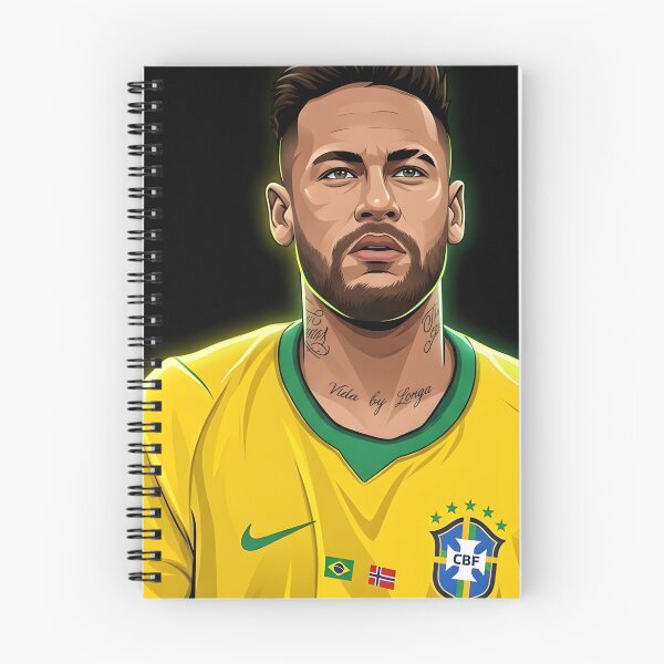 Item preview, Neymar vector art designed and sold by Rusdiii.