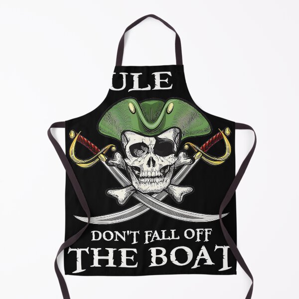 Item preview, Don't Fall Off The Boat Pirate Skull Sailing Boater designed and sold by CharlieConon.