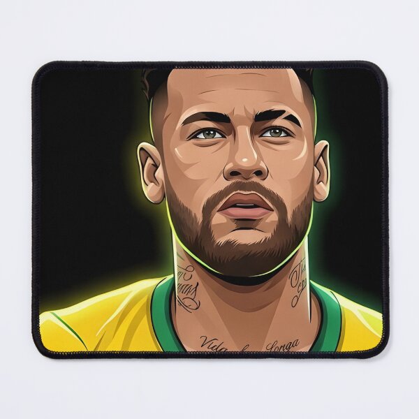 Item preview, Neymar vector art designed and sold by Rusdiii.