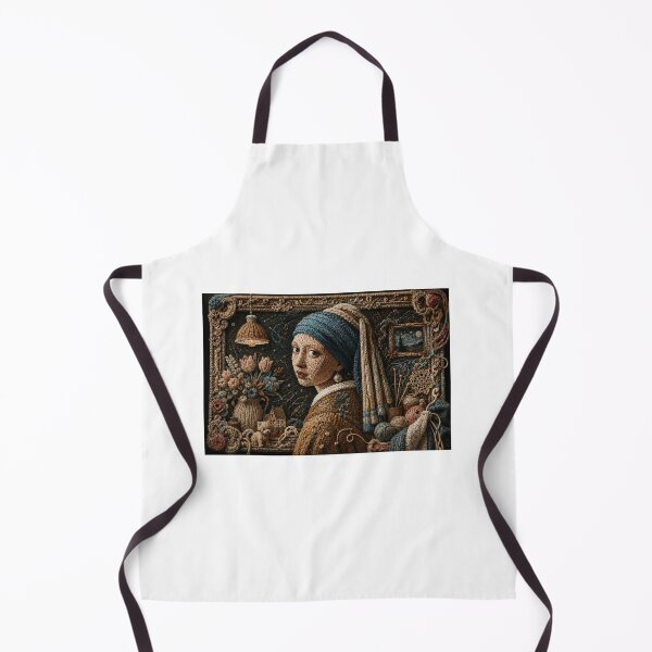 Item preview, Girl with a Pearl Earring — Embroidered Edition designed and sold by Iail Ioa.