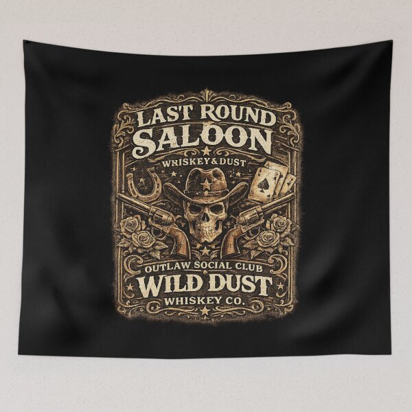 Item preview, Wild Dust Whiskey Co Vintage Western Graphic | Outlaw Saloon Aesthetic designed and sold by Anyshca.