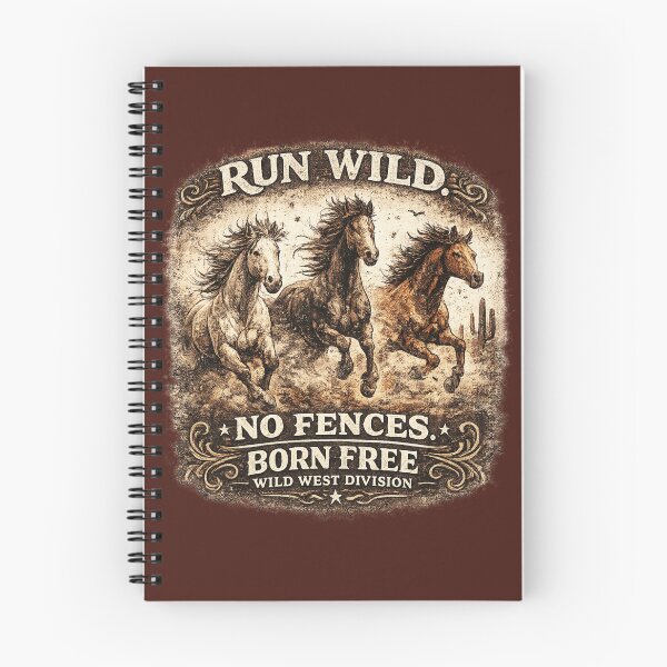 Item preview, Run Wild Vintage Horse Graphic | Wild West Cowboy Aesthetic designed and sold by Anyshca.