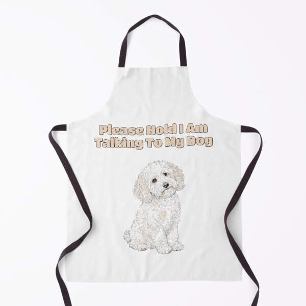 Item preview, Funny Goldendoodle Please Hold Phone Dog Quote designed and sold by NatureUnleashed.