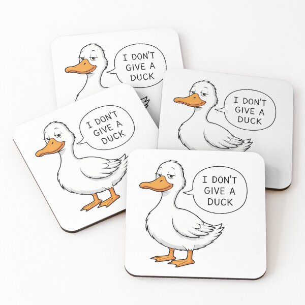 Item preview, I Don’t Give a Duck designed and sold by BanksyNB.