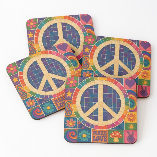Item preview, Make Love and Peace designed and sold by Judith Murphy.