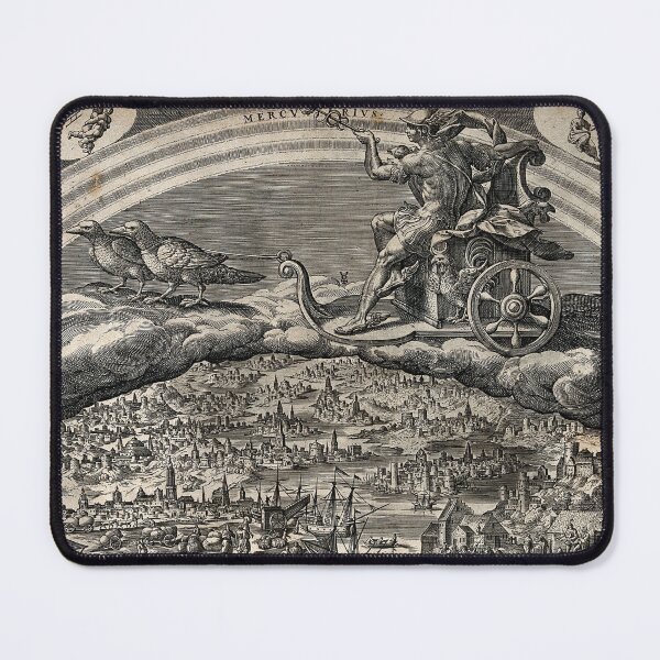 Item preview, Mercury riding through the skies designed and sold by Pai Lokli.