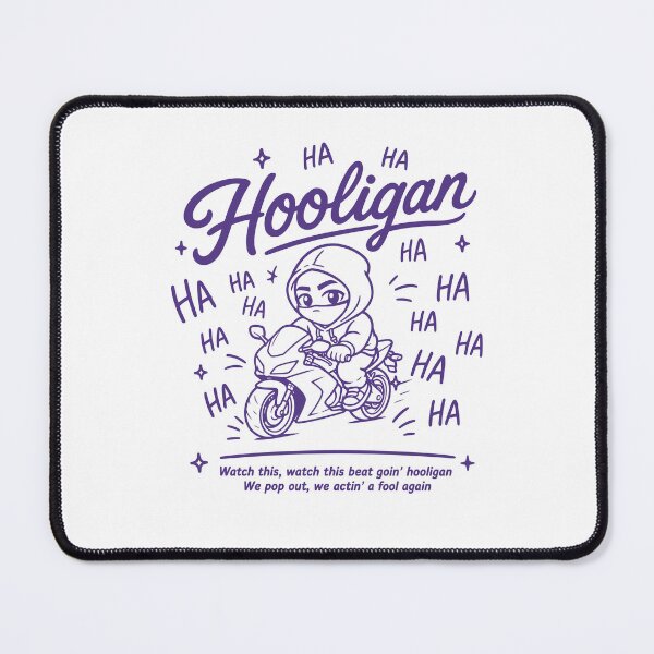 Item preview, Hooligan Cute Scooter Cartoon - Funny K-Pop Fan Design designed and sold by thefirstbroo.
