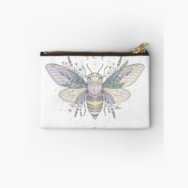Item preview,  Mystical Cicada Botanical Celestial Watercolor Art designed and sold by TheMinimalFrame.