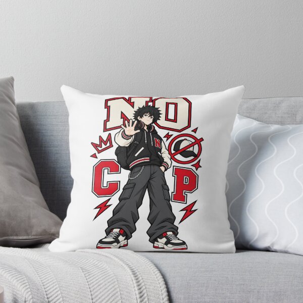 Item preview, NO CAP Anime Streetwear Boy with Headphones designed and sold by Sed94.