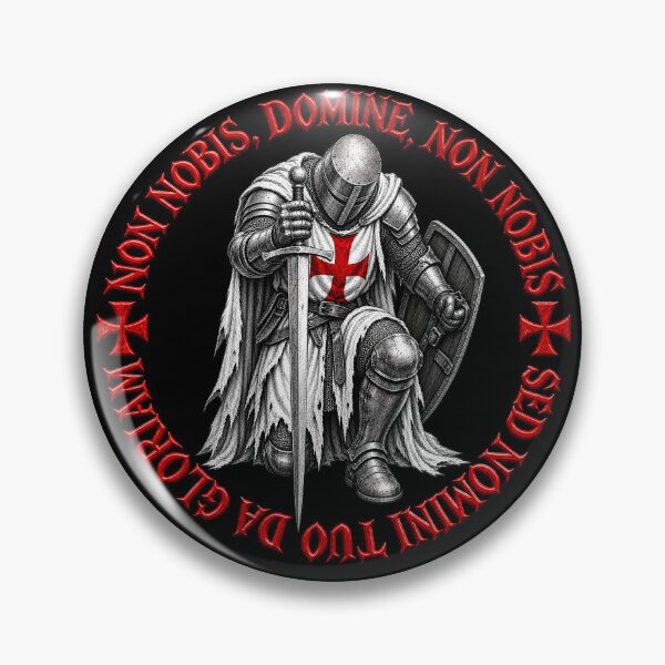 Item preview, Crusader Knight’s Prayer / Prayer of the Crusader Knight designed and sold by WotanArt.