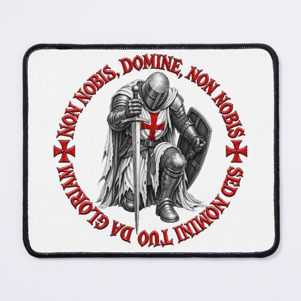 Item preview, Crusader Knight’s Prayer / Prayer of the Crusader Knight designed and sold by WotanArt.