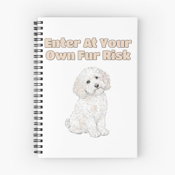 Item preview, Funny Goldendoodle Dog Hair Warning Humor Design designed and sold by NatureUnleashed.