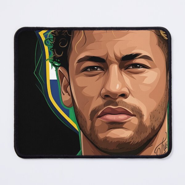 Item preview, Neymar vector art designed and sold by Rusdiii.