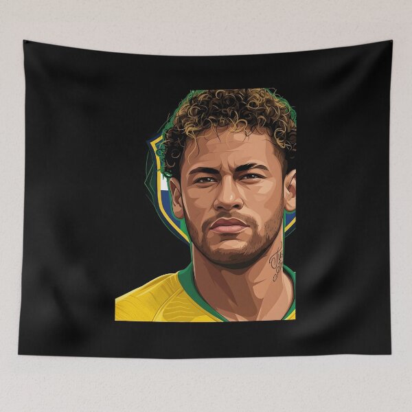 Item preview, Neymar vector art designed and sold by Rusdiii.