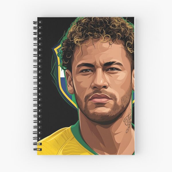 Item preview, Neymar vector art designed and sold by Rusdiii.