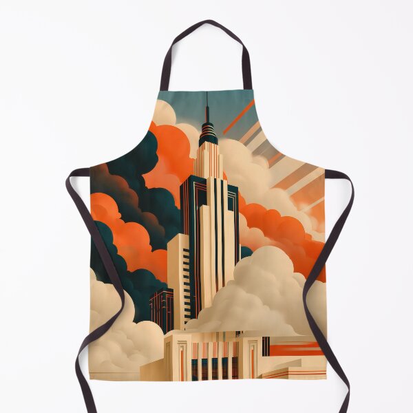 Item preview, Wall Art - Postcard - Art Deco Skyscraper Majesty - #2 designed and sold by ForeverPrintsOK.