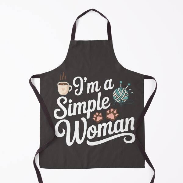 Item preview, I'm a Simple Woman Knitting Gift for Knitters  designed and sold by Colorfulman.