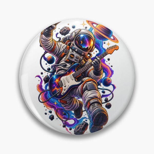 Item preview, Cosmic Astronaut Guitar Space Music designed and sold by CreativeMindsetLab.