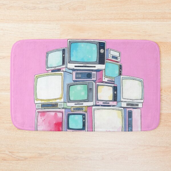 Item preview, Pastel Retro Anime TV Stack Pastel Aesthetic designed and sold by Cine8.