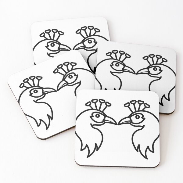 Item preview, pareja de pavos reales designed and sold by Gautam Digwal.