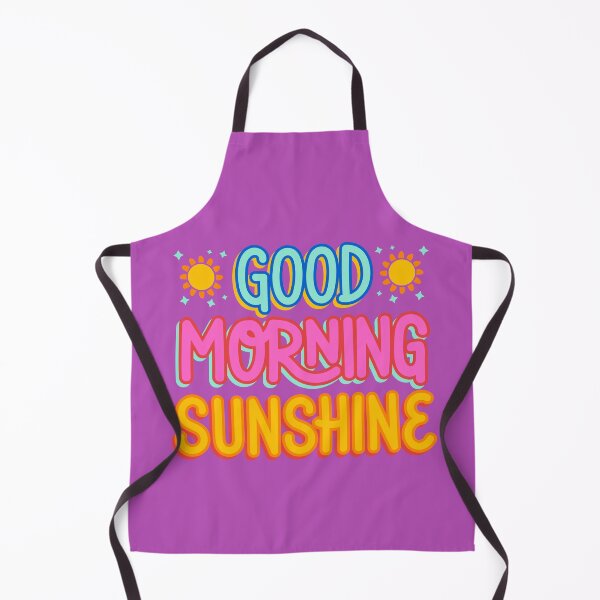 Item preview, Good Morning Sunshine Retro Retro Groovy Quote designed and sold by SolutionsArt.