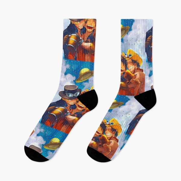 Aperçu de l'œuvre Ace Luffy Sabo One Piece Brothers créée et vendue par Aduinn57708.