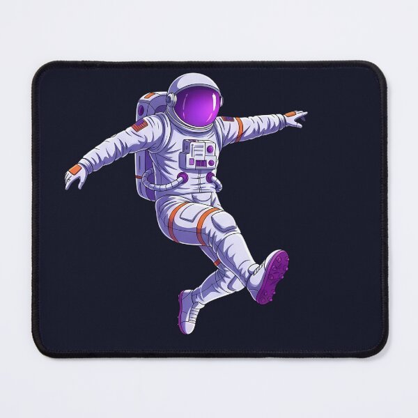 Item preview, Futuristic Astronaut Soccer Player Cosmic Match designed and sold by DripCultureLab.