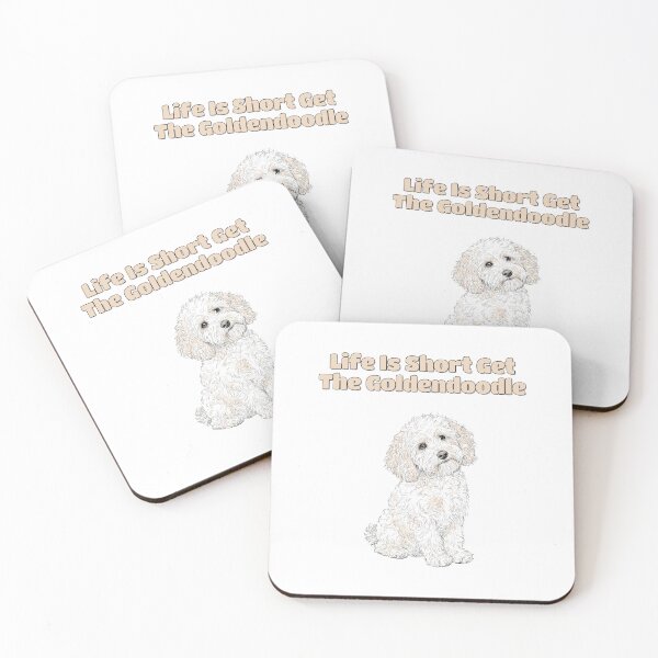 Item preview, Life Advice Goldendoodle Quote Dog Lover Design designed and sold by NatureUnleashed.