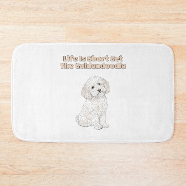 Item preview, Life Advice Goldendoodle Quote Dog Lover Design designed and sold by NatureUnleashed.
