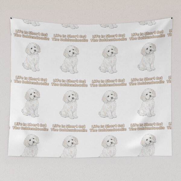 Item preview, Life Advice Goldendoodle Quote Dog Lover Design designed and sold by NatureUnleashed.