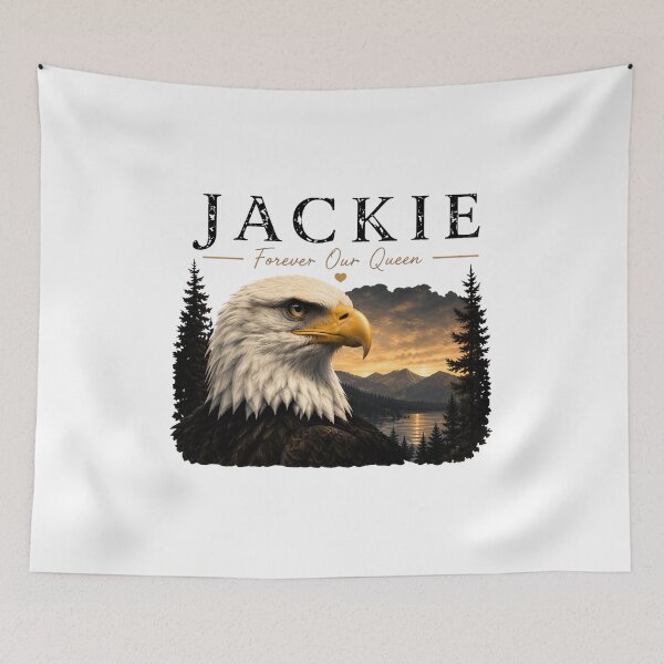 Item preview, Majestic Bald Eagle Forever Queen Wildlife Tribute Design designed and sold by AndrewJac21264.