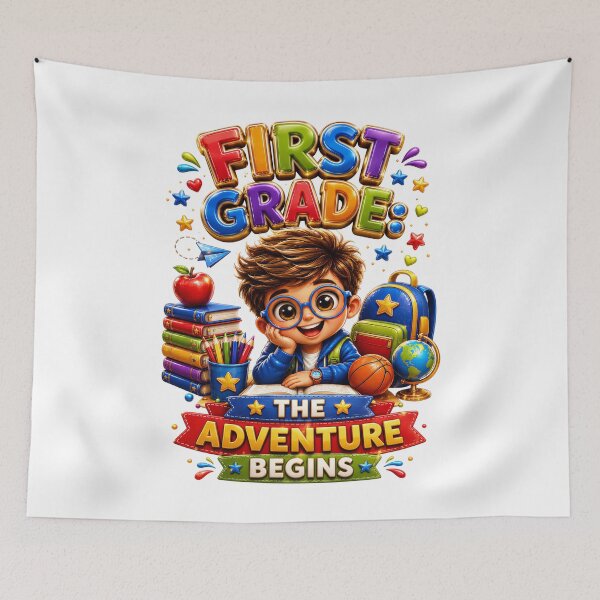 Item preview, First Grade The Adventure Begins Boy Edition designed and sold by KLERIKSTORE.