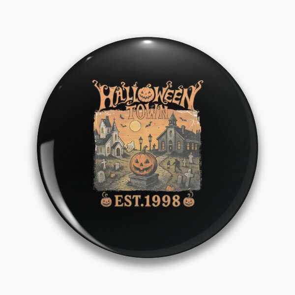 Item preview, Halloweentown Est. 1998 Vintage Spooky Town Halloween designed and sold by thefirstbroo.