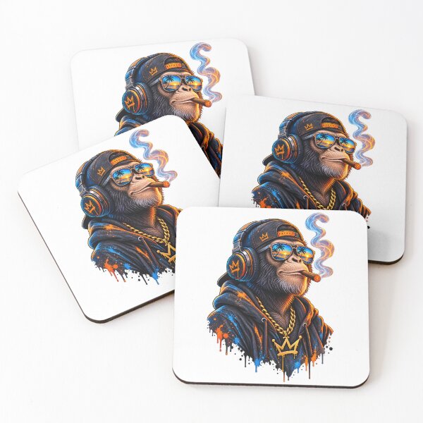 Item preview, Cool Monkey Street Style Retro Music designed and sold by CreativeMindsetLab.