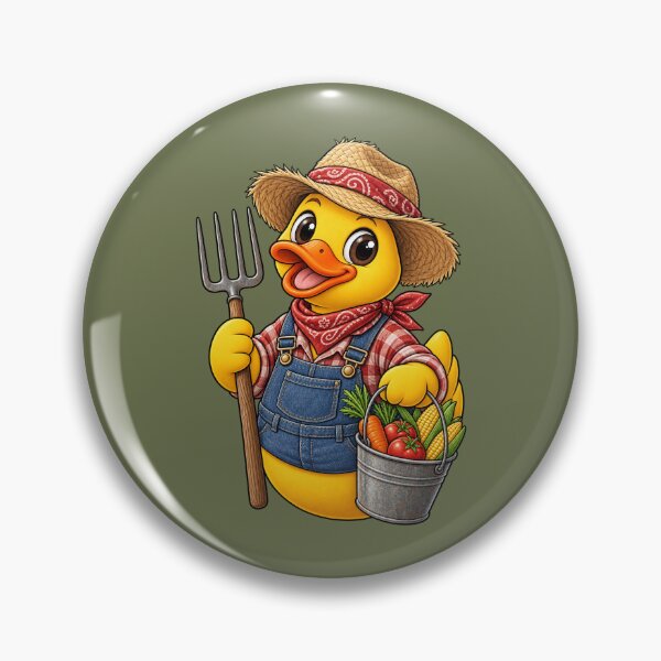 Item preview, Rubber Duck Farmer – Vintage Edition designed and sold by BROHLine Studio.