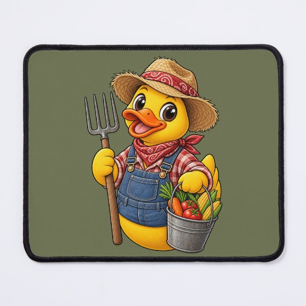 Item preview, Rubber Duck Farmer – Vintage Edition designed and sold by BROHLine Studio.