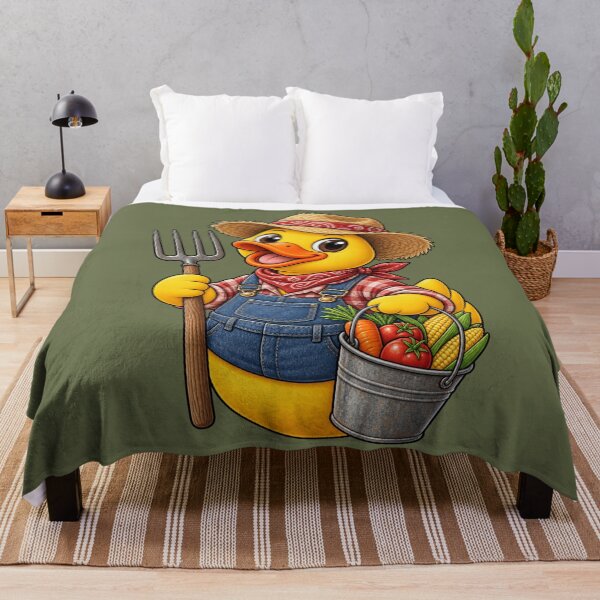 Item preview, Rubber Duck Farmer – Vintage Edition designed and sold by BROHLine Studio.