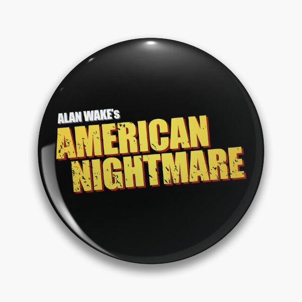 Item preview, Alan Wake's American Nightmare - Logo designed and sold by 4thSurvivorShop.