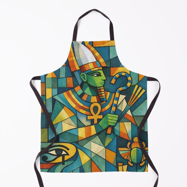 Item preview, Osiris – God of the Afterlife Illustration designed and sold by GalleryKauffeld.