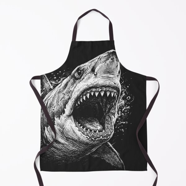 Item preview, Big White Shark Jaws Prime Ocean Predator designed and sold by legendaryskins.