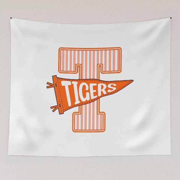 Item preview, Vintage Tigers Pennant Sport Emblem Design designed and sold by MichelleC90932.