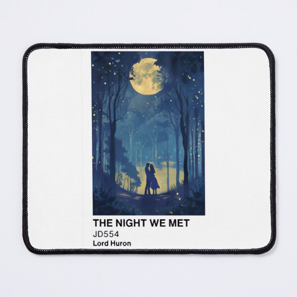 Item preview, The Night We Met Aesthetic T-Shirt - Romantic Indie Music Lyric Gift | Limited Edition designed and sold by Pralang17.