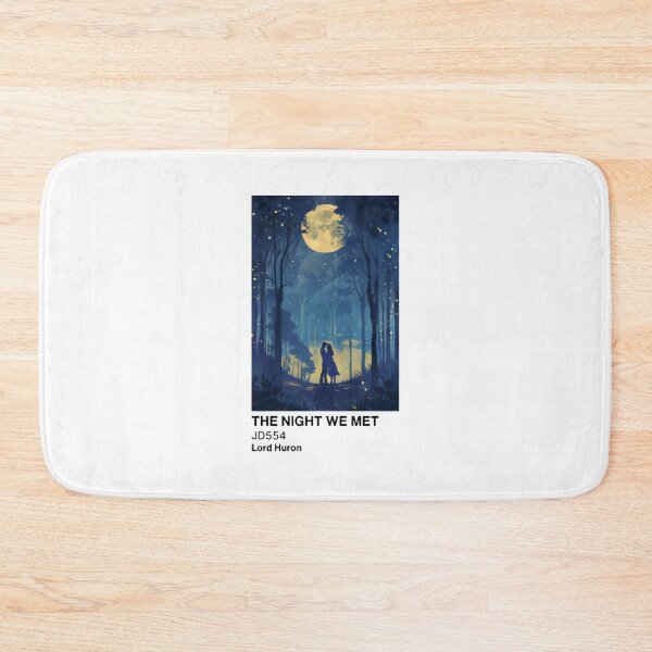Item preview, The Night We Met Aesthetic T-Shirt - Romantic Indie Music Lyric Gift | Limited Edition designed and sold by Pralang17.